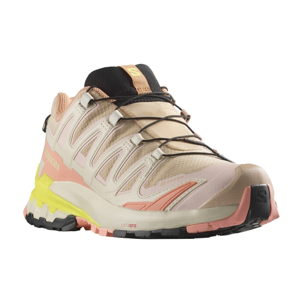 Salomon XA Pro 3D V9 GTX - Hazelnut/English Rose/Safety Yellow