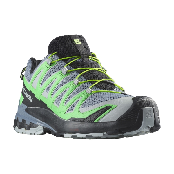 Salomon XA Pro 3D V9 - Flint Stone/Green Gecko/Black