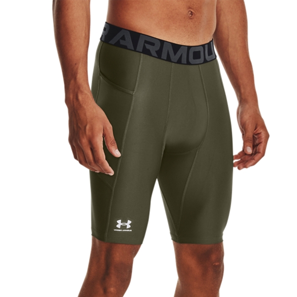 Malla Intima Hombre Under Armour HeatGear Pro Mallas Cortas  Marine Od Green/Black 13616020390