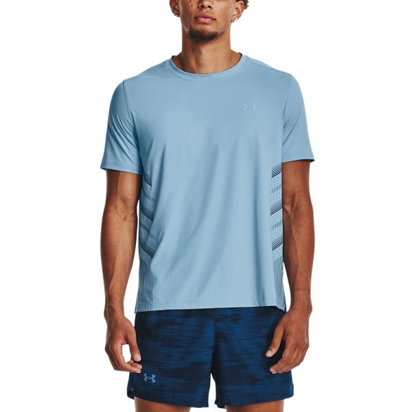 Men's Running T-Shirt Under Armour IsoChill Laser Heat TShirt  Blizzard 13765180490