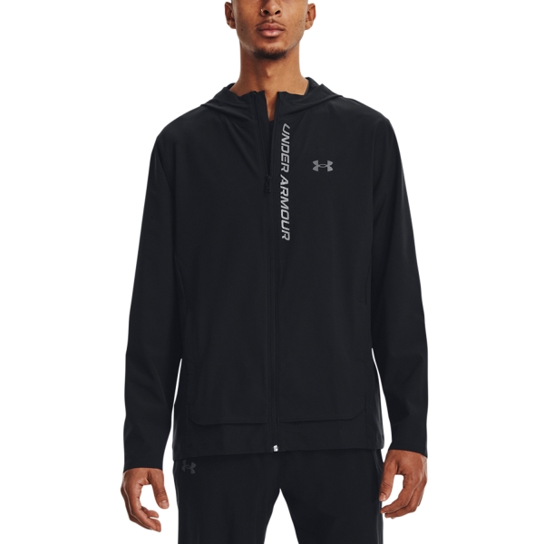 Chaqueta Running Hombre Under Armour Outrun The Storm Chaqueta  Black/Jet Gray/Reflective 13767940002