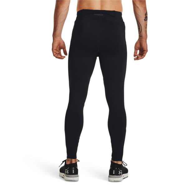 Under Armour Qualifier Tights - Black/Steel/Reflective