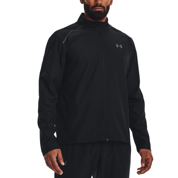 Men's Running Jacket Under Armour Storm Run Jacket  Black 13767970001