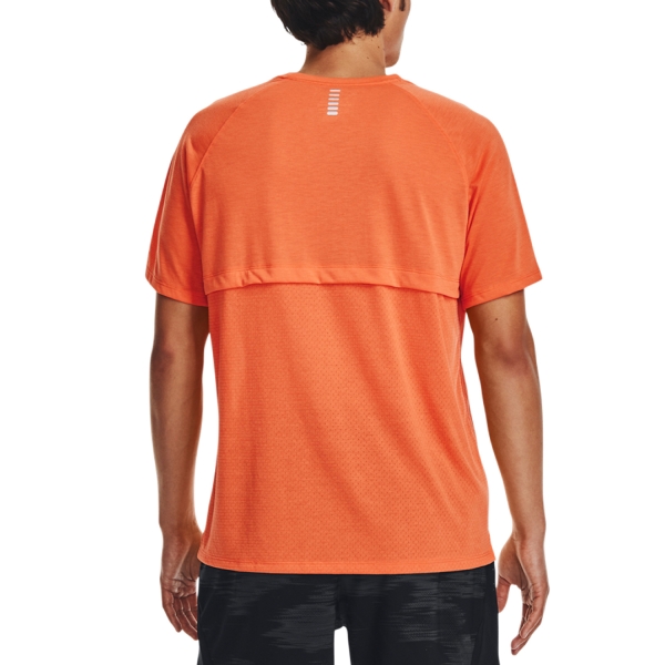 Under Armour Streaker Camiseta - Dark Tangerine/Reflective