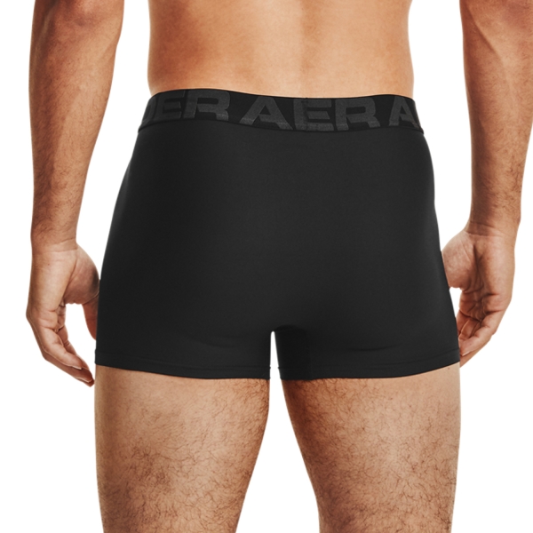 Under Armour Tech 3in x 2 Boxer - Black
