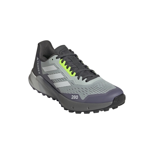 adidas Terrex Agravic Flow 2 - Wonder Silver/Crystal White/Lucid Lemon