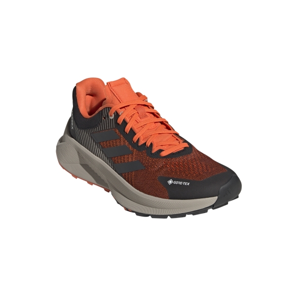 adidas Terrex Soulstride Flow GTX - Core Black/Grey Six/Semi Impact Orange