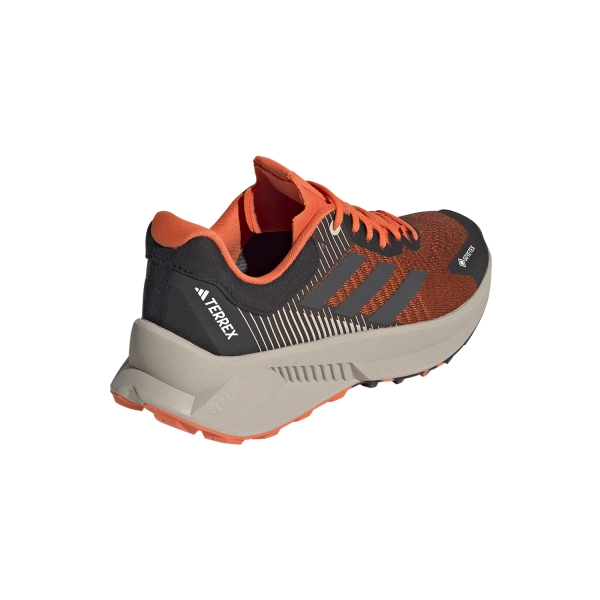 adidas Terrex Soulstride Flow GTX - Core Black/Grey Six/Semi Impact Orange