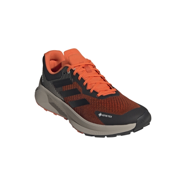 adidas Terrex Soulstride Flow GTX - Core Black/Semi Impact Orange