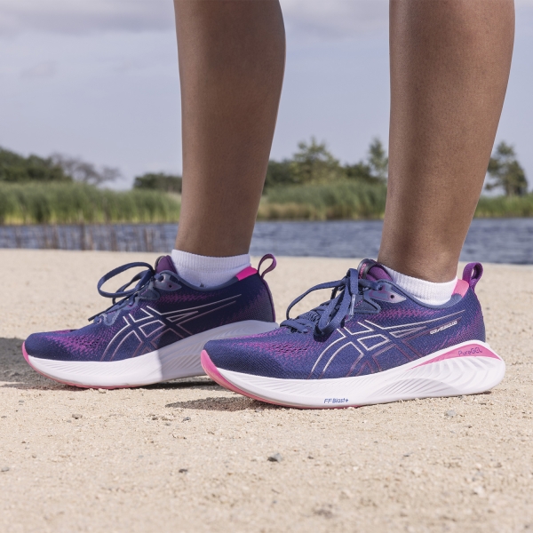 Asics Gel Cumulus 25 - Deep Ocean/Lilac Hint