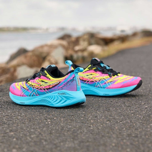 Asics Gel Cumulus 25 Color Injection - Aquarium/Vibram Yellow