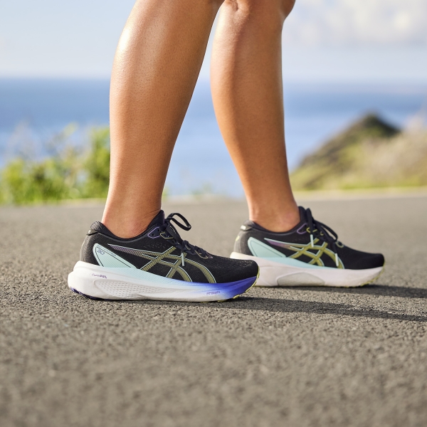 Asics Gel Kayano 30 - Black/Glow Yellow