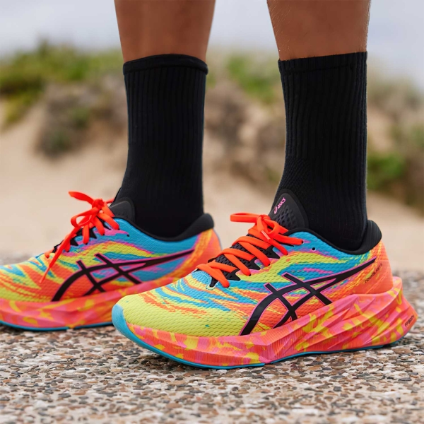 Asics Novablast 3 Color Injection - Aquarium/Vibram Yellow