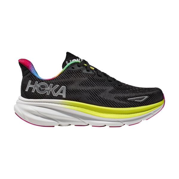 Men's Neutral Running Shoes Hoka Clifton 9  Black/All Aboard 1127895BAAB