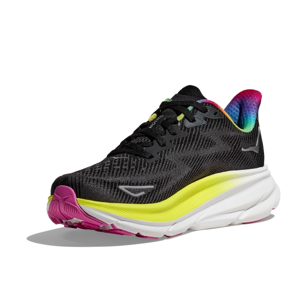 Hoka Clifton 9 - Black/All Aboard