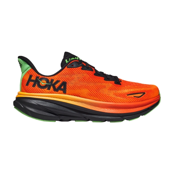 Hoka One One Clifton 9 - Flame/Vibrant Orange