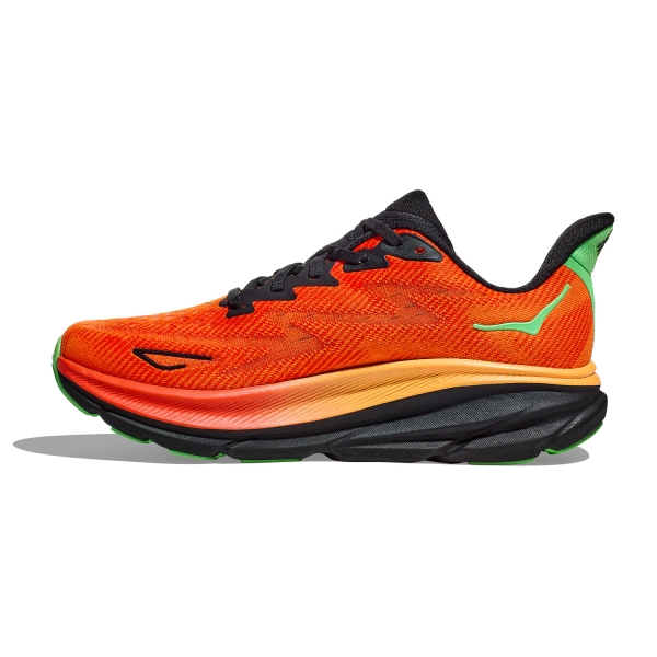 Hoka Clifton 9 - Flame/Vibrant Orange