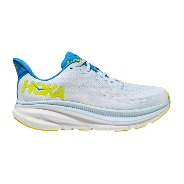 Hoka One One Clifton 9 Wide - Ice Water/Evening Primrose