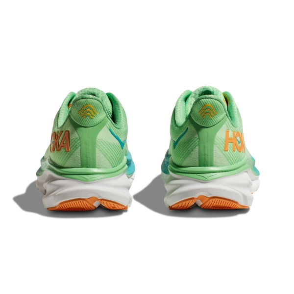 Hoka Clifton 9 Wide - Zest/Lime Glow