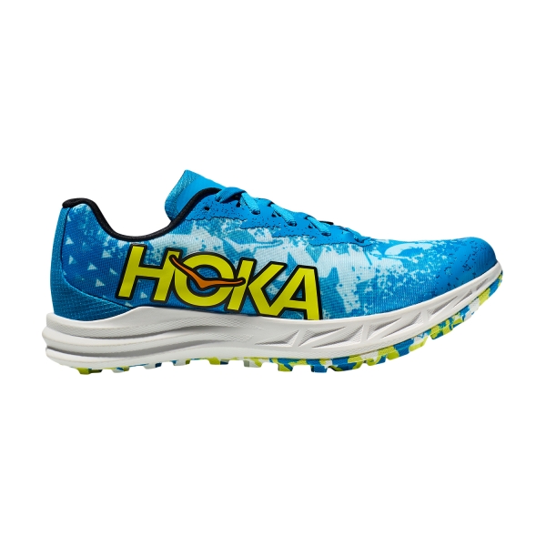 Men's Racing Shoes Hoka Crescendo XC Spikeless  Dive Blue/Evening Primrose 1141430DBEPR