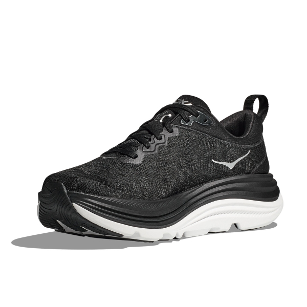 Hoka Gaviota 5 Wide - Black/White