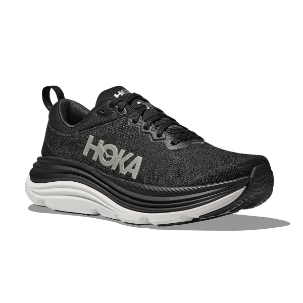 Hoka Gaviota 5 Wide - Black/White