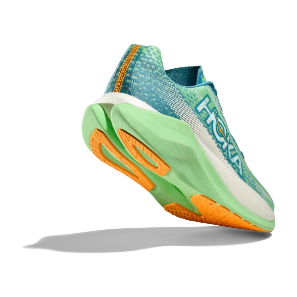 Hoka Mach X - Ocean Mist/Lime Glow
