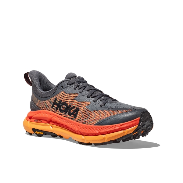 Hoka Mafate Speed 4 Men's Trail Shoes - Castlerock/Black