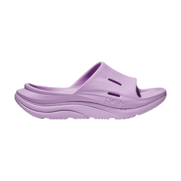 Recovery Shoe Hoka One One Ora Recovery Slide 3  Violet Bloom 1135061VBVBL