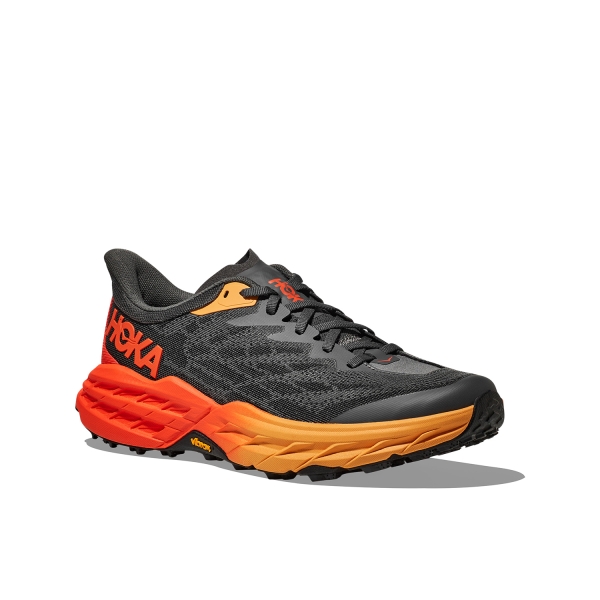 Hoka Speedgoat 5 Wide - Castlerock/Flame