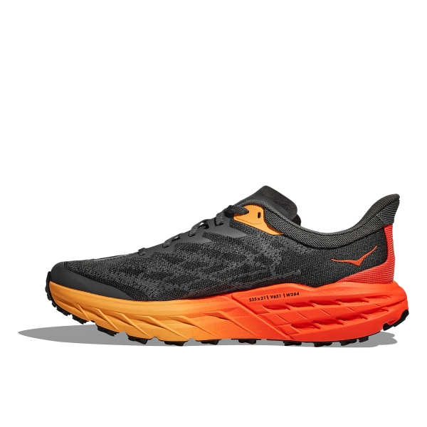 Hoka Speedgoat 5 Wide - Castlerock/Flame