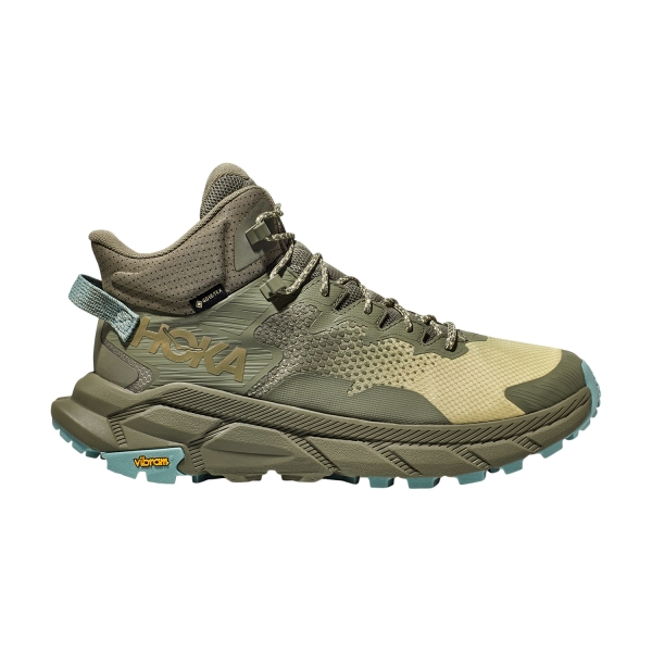 Men's Outdoor Shoes Hoka One One Trail Code GTX  Olive Haze/Celery Root 1123165OHCRT