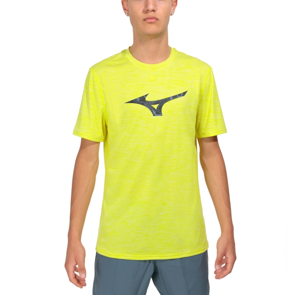 Men's Running T-Shirt Mizuno Mizuno Core RB TShirt  Evening Primrose  Evening Primrose 