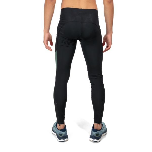 Mizuno Impulse Core Pro Tights - Black/Mineral Blue