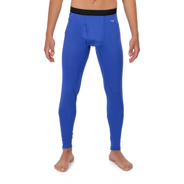 Men's Underwear Tights Mizuno Mizuno Mid Weight Light Tights  Surf Blue  Surf Blue 