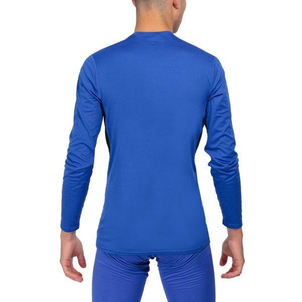 Mizuno Mid Weight Light Crew Maglia - Surf Blue