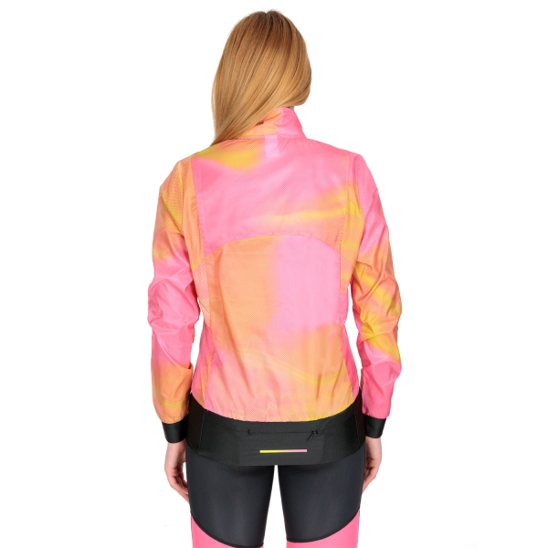 Mizuno Premium Aero Jacket - Sangria Sunset/Evening Primrose