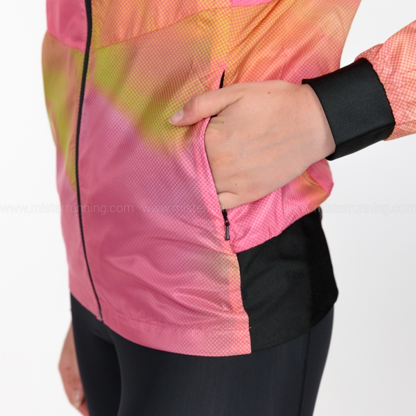 Mizuno Premium Aero Jacket - Sangria Sunset/Evening Primrose