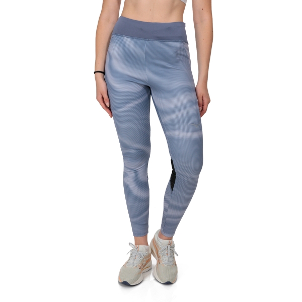 Pantalon y Tights Running Mujer Mizuno Printed Tights  Nightshadow Blue J2GBA70203