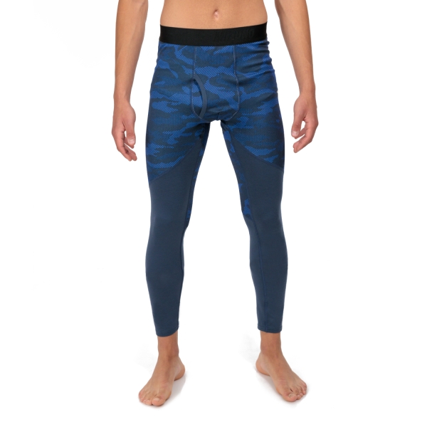 Men's Underwear Tights Mizuno Virtual Body G3 Long Tights  Surf Blue A2GBA52025