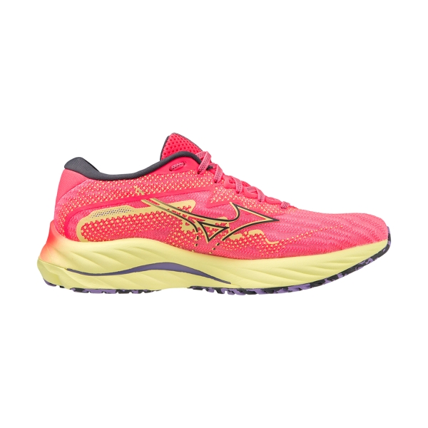 Mizuno Wave Rider 27 - High Vis Pink/Ombre Blue/Luminous