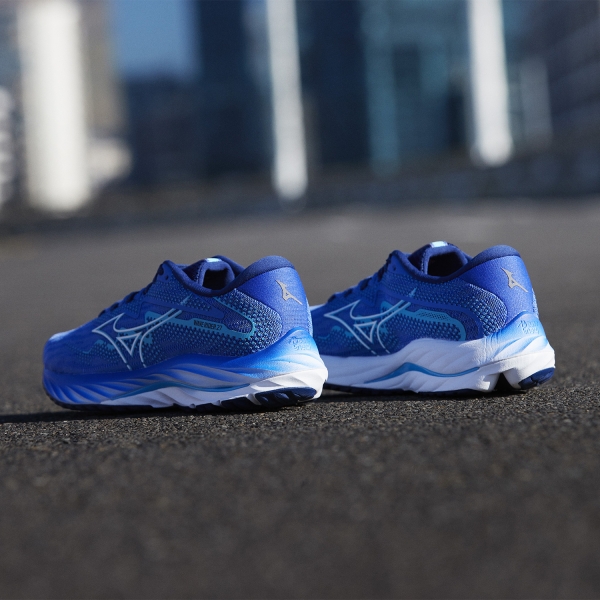 Mizuno Wave Rider 27 - Ultramarine/White/Aquarius