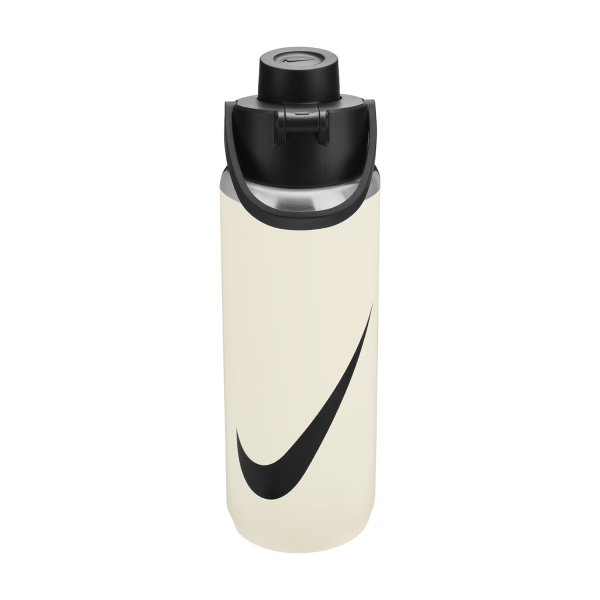 Water Bottle Nike Nike Recharge Graphic Water Bottle  Coconut Milk/Black  Coconut Milk/Black 