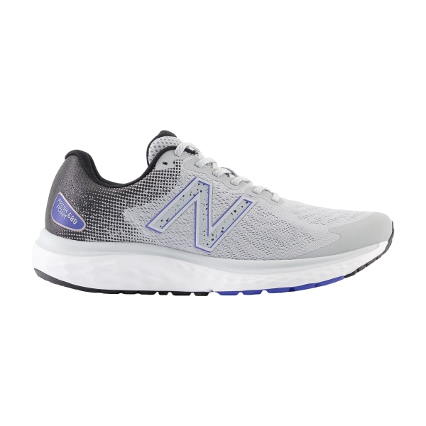 Men's Neutral Running Shoes New Balance Fresh Foam 680v7  Aluminum Grey M680WN7