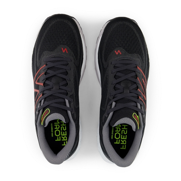 New Balance Fresh Foam X 880v13 - Black/Brick Red