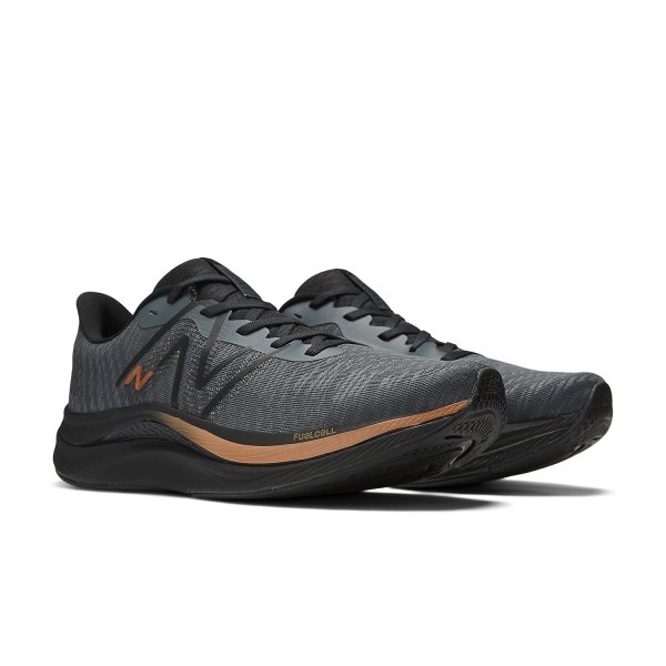New Balance Fuelcell Propel v4 - Graphite/Black/Copper Metallic