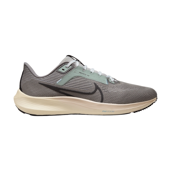 Nike Air Zoom Pegasus 40 Premium - Light Iron Ore/Black/Flat Pewter/Mica Green