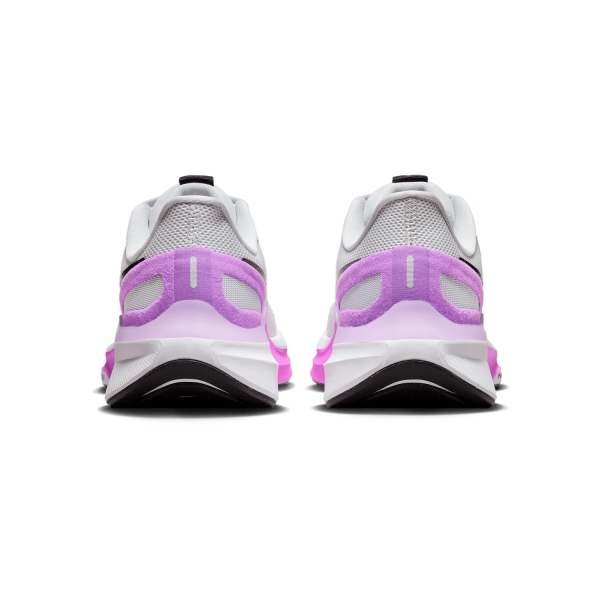 Nike Air Zoom Structure 25 - White/Black/Pure Platinum/Fuchsia Dream