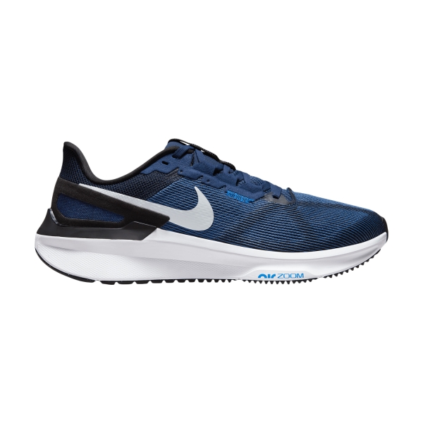 Scarpe Running Stabili Uomo Nike Air Zoom Structure 25  Midnight Navy/Pure Platinum/White/Black DJ7883400