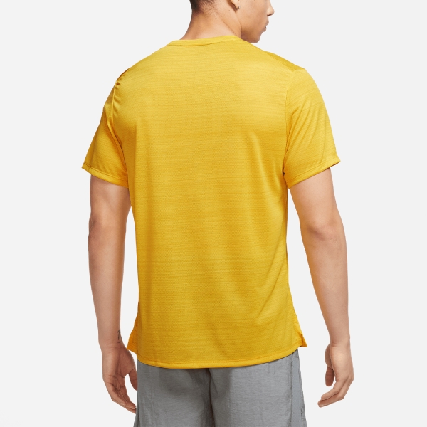 Nike Dri-FIT Miler Breathe T-Shirt - Vivid Sulfur/Reflective Silver